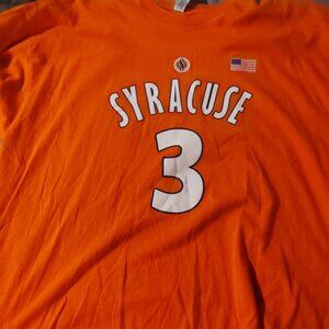 Gerry McNamara Number 3 Syracuse Shirt XXl